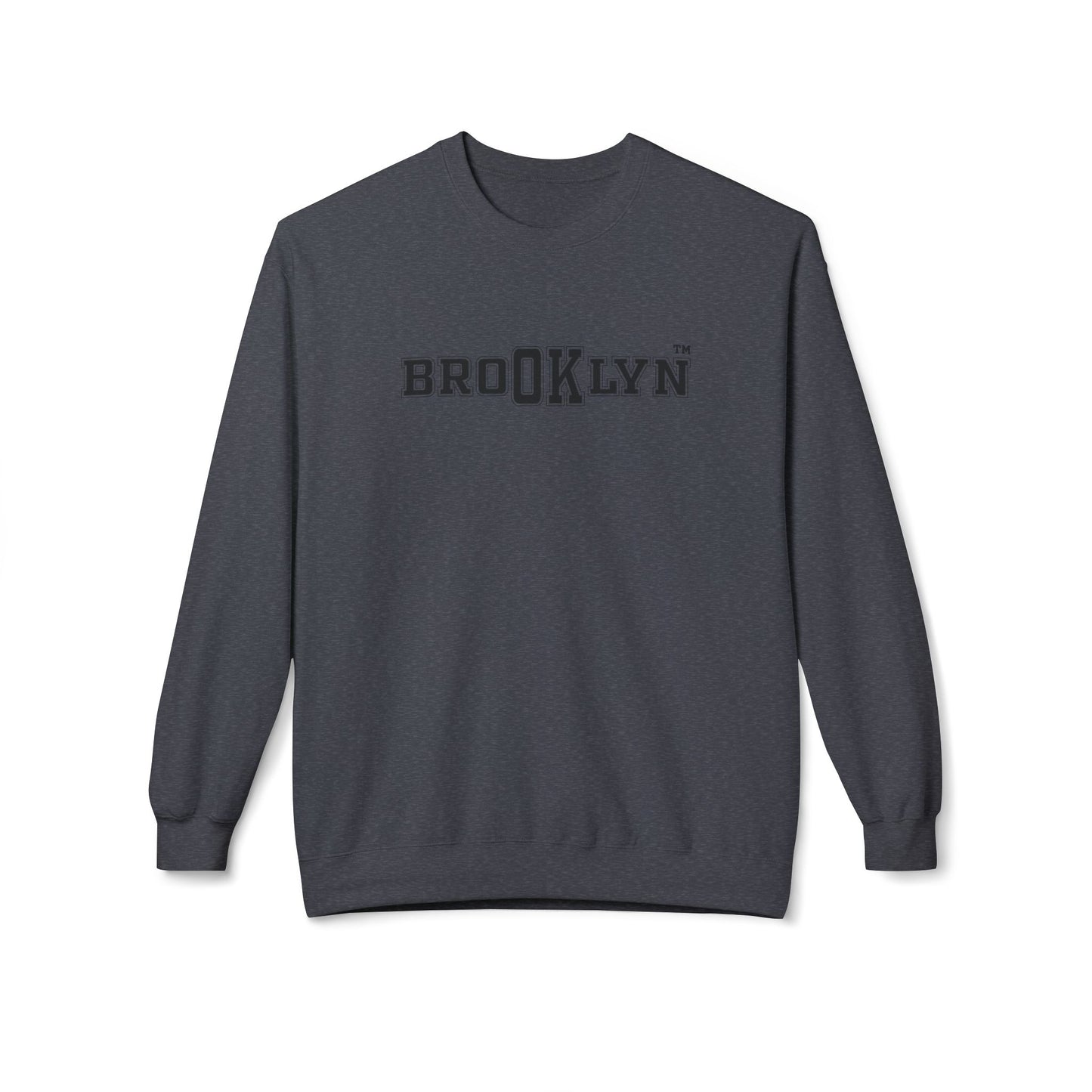 Ok Brooklyn's Unisex Midweight Softstyle Fleece Crewneck Sweatshirt