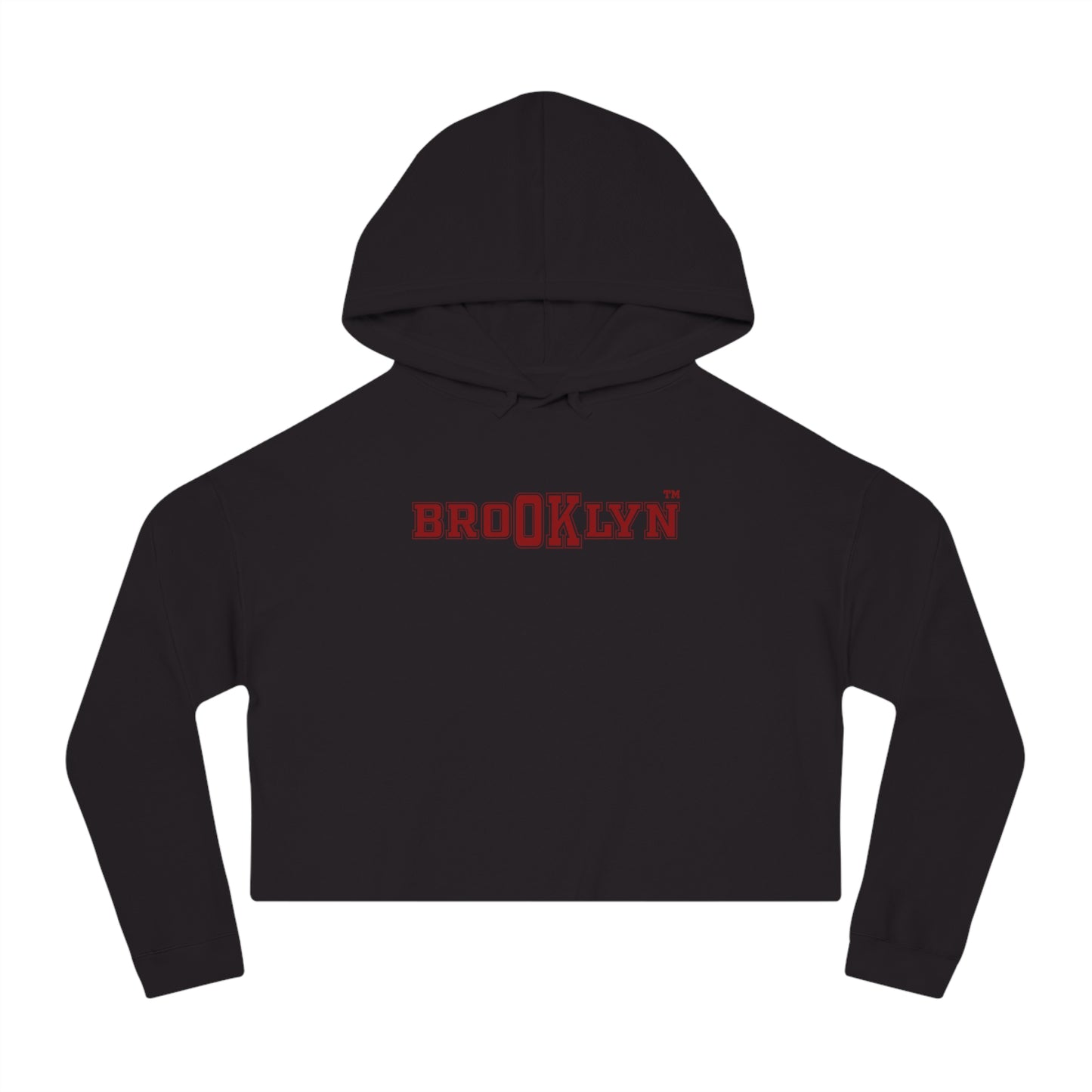 Ok Brooklyn's Women’s Cropped Hooded Sweatshirt