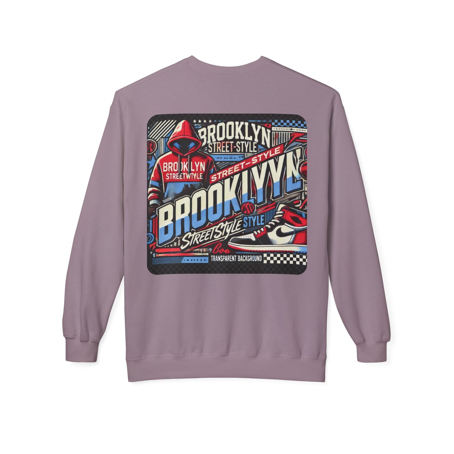 Ok Brooklyn's Unisex Midweight Softstyle Fleece Crewneck Sweatshirt