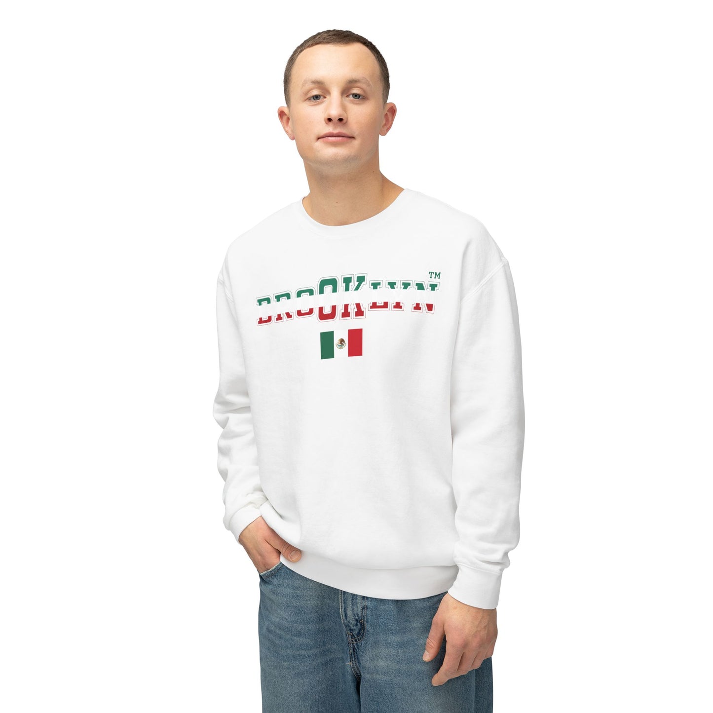 Mexico Unisex Lightweight Crewneck Sweatshirt