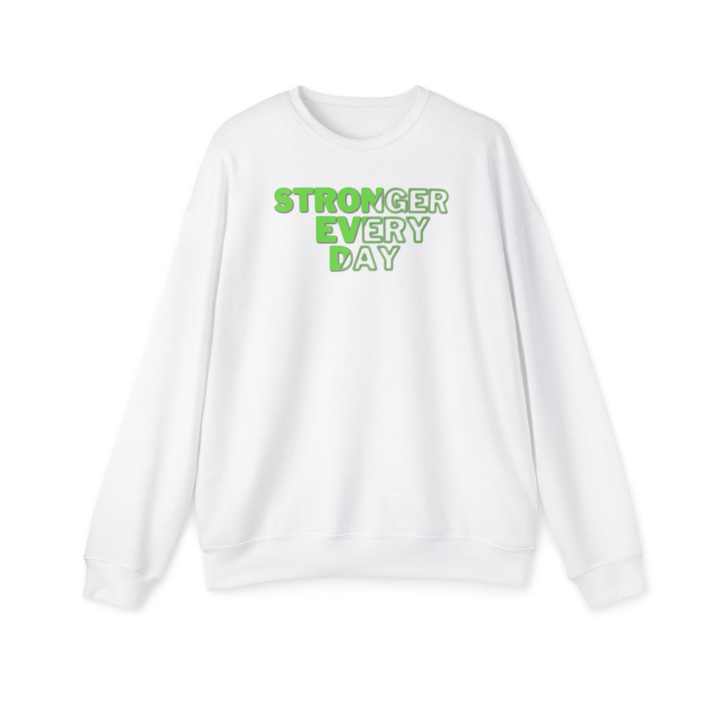 Begetter's Unisex Drop Shoulder Sweatshirt - Stronger Every Day