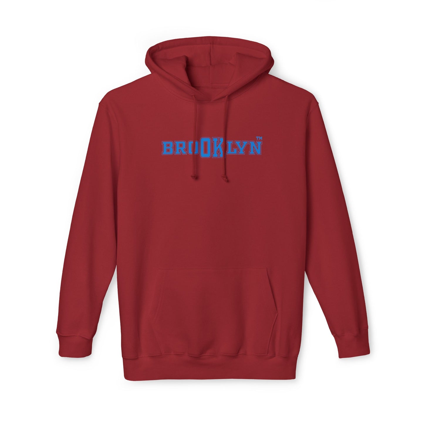 Ok Brooklyn's Unisex Hooded Sweatshirt, Made in US