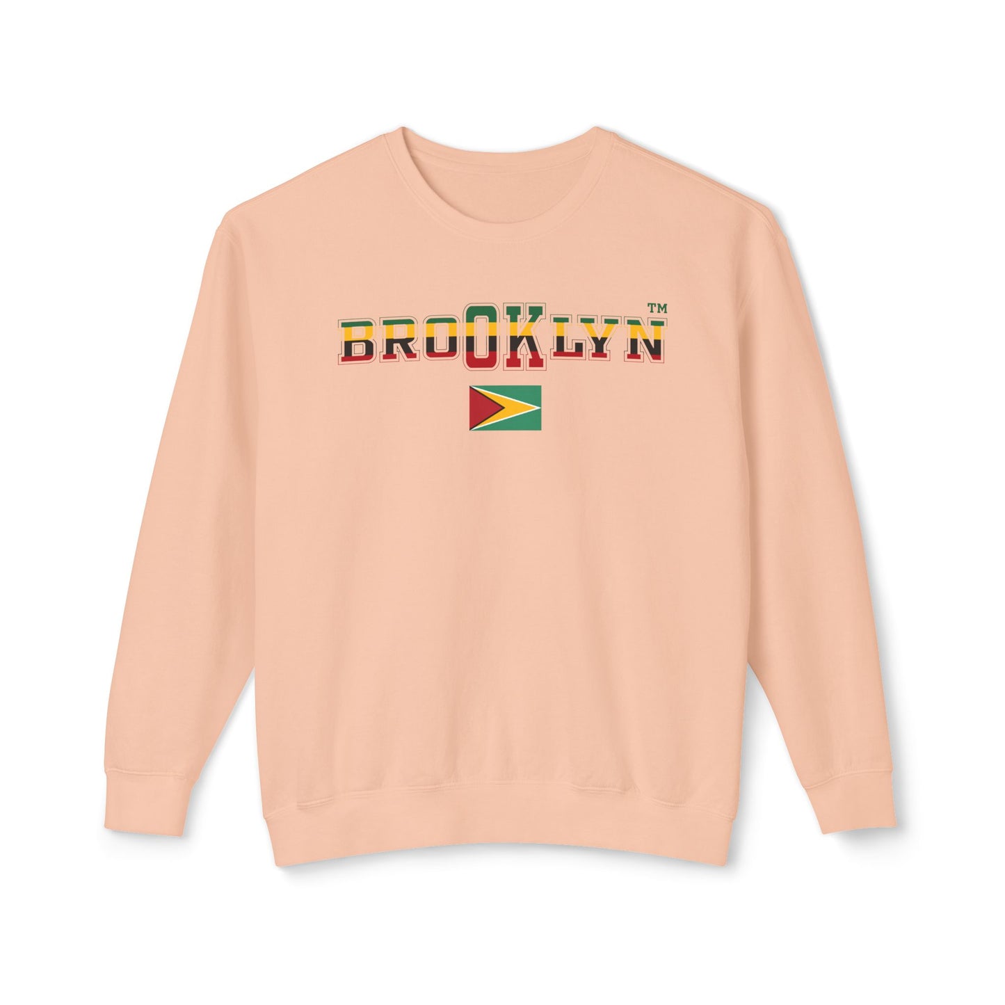 Guyana Unisex Lightweight Crewneck Sweatshirt