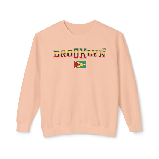 Guyana Unisex Lightweight Crewneck Sweatshirt