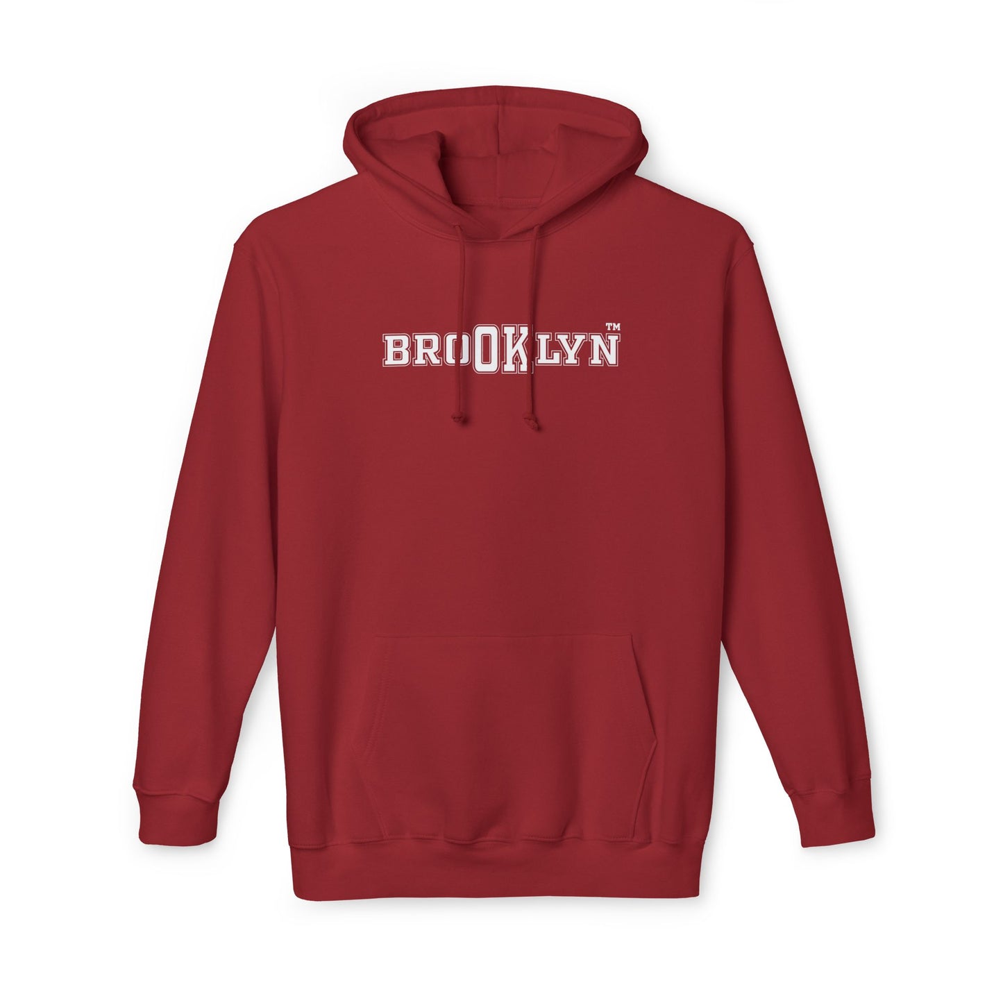 Ok Brooklyn's Unisex Hooded Sweatshirt, Made in US