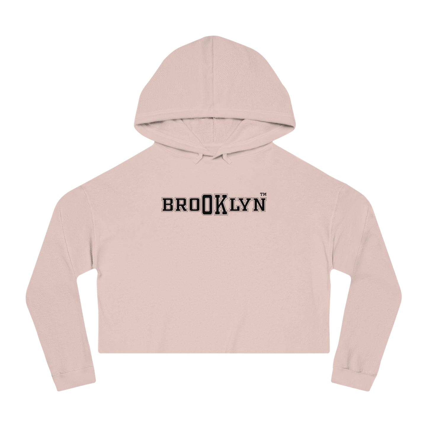 Ok Brooklyn's Women’s Cropped Hooded Sweatshirt