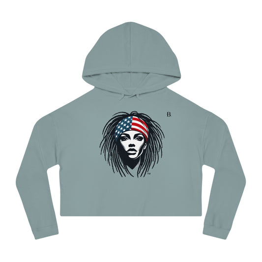 Begetter's Women’s Cropped Hooded Sweatshirt
