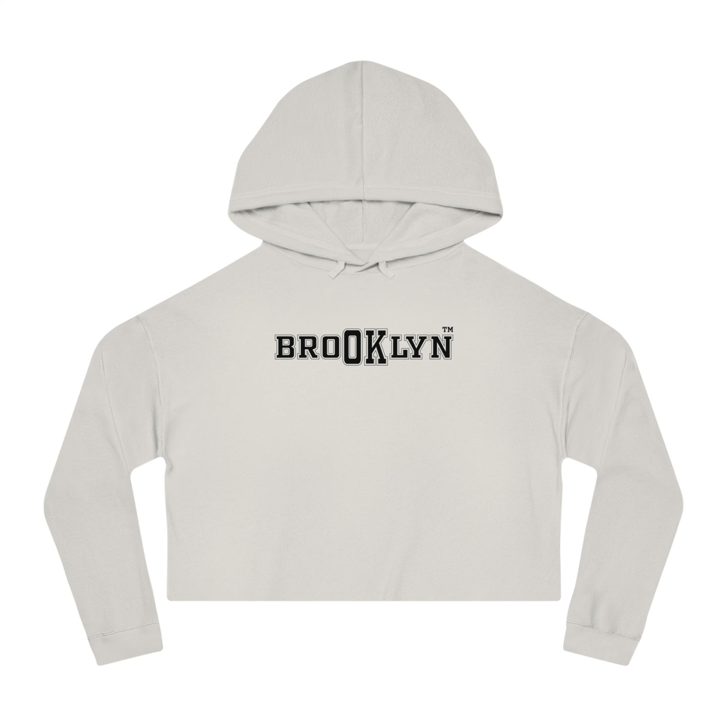Ok Brooklyn's Women’s Cropped Hooded Sweatshirt