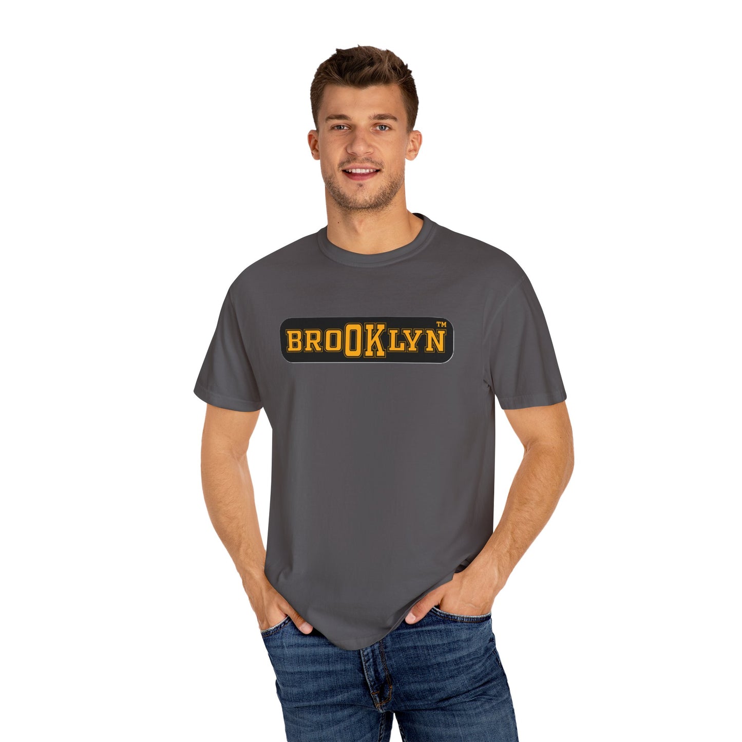 Ok Brooklyn Unisex Garment-Dyed T-shirt (OKBSLY)