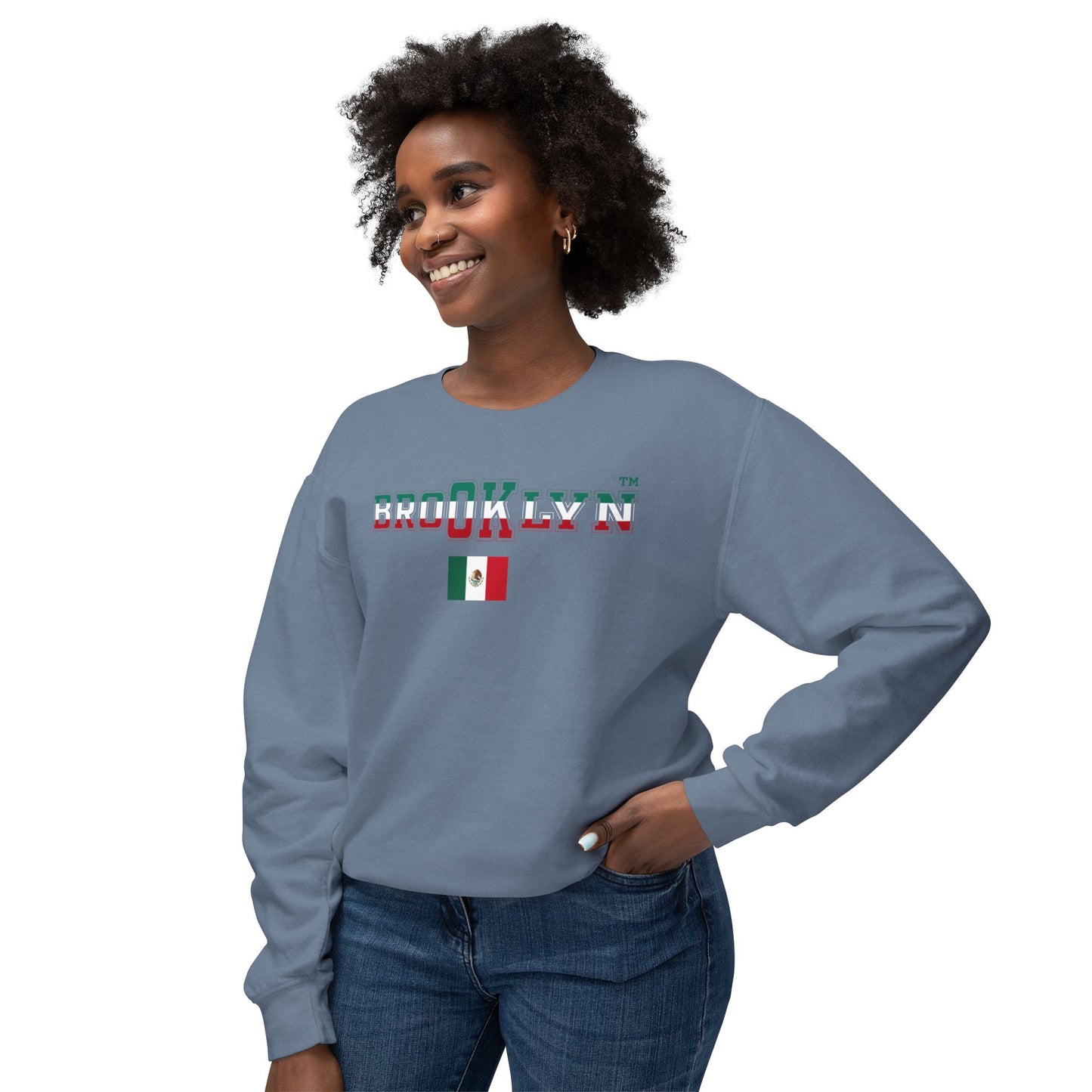 Mexico Unisex Lightweight Crewneck Sweatshirt