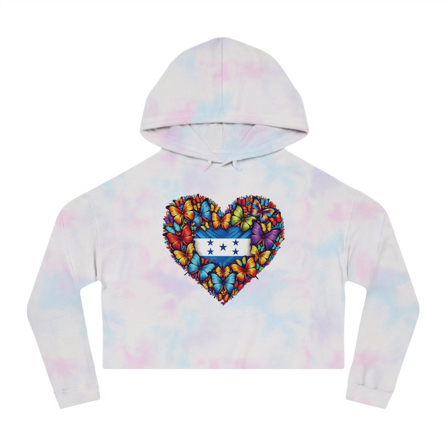 Women’s Cropped Butterfly's Heartland Hooded Sweatshirt