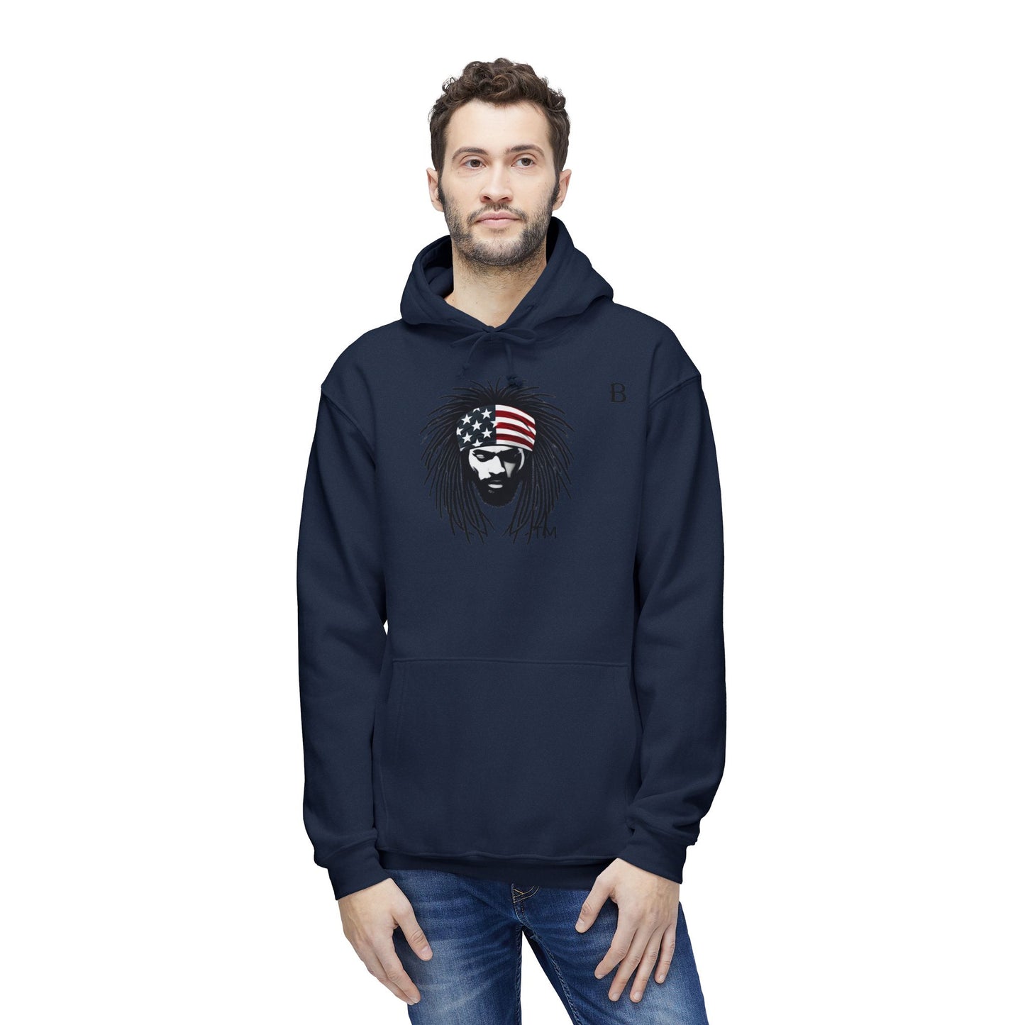 Begetter's Unisex Hooded Sweatshirt, Made in US