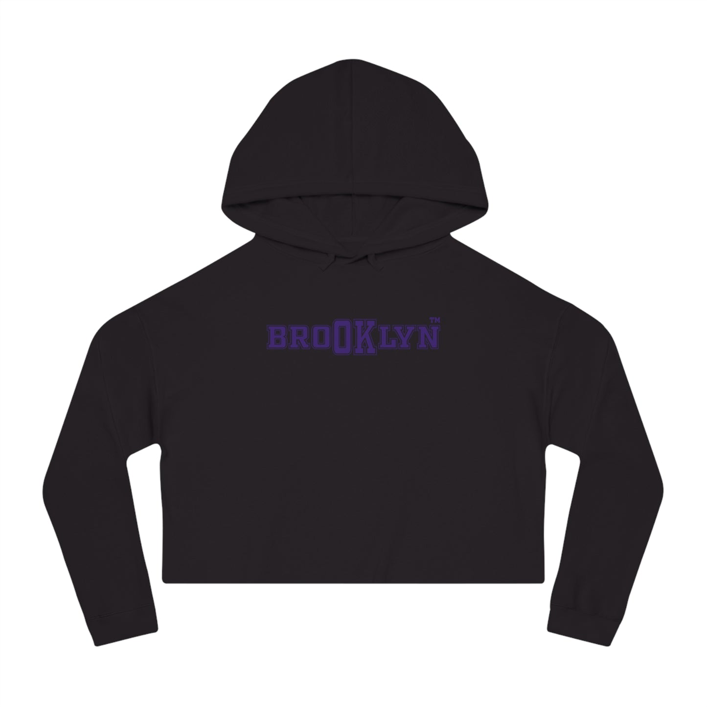 Ok Brooklyn's Women’s Cropped Hooded Sweatshirt