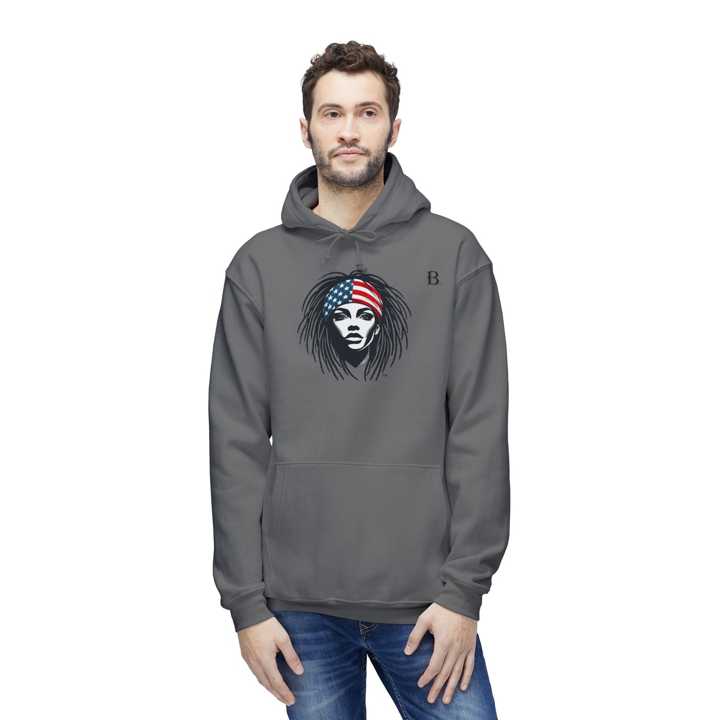 Begetter's Unisex Hooded Sweatshirt, Made in US