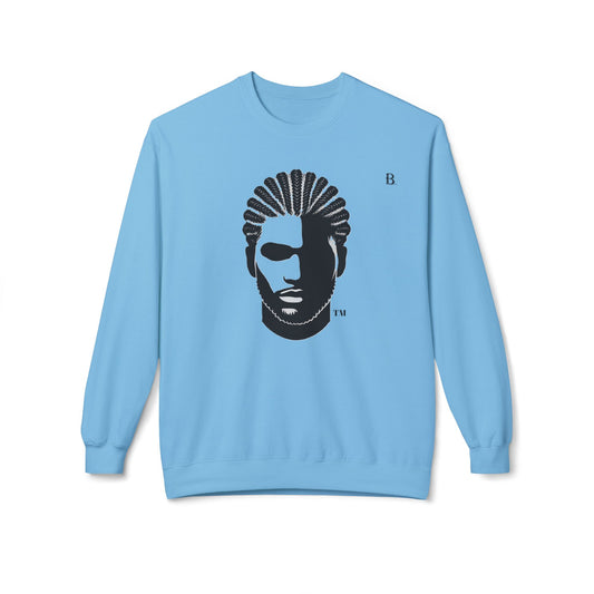 Begetter's Unisex Midweight Softstyle Fleece Crewneck Sweatshirt