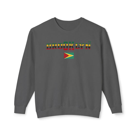 Guyana Unisex Lightweight Crewneck Sweatshirt
