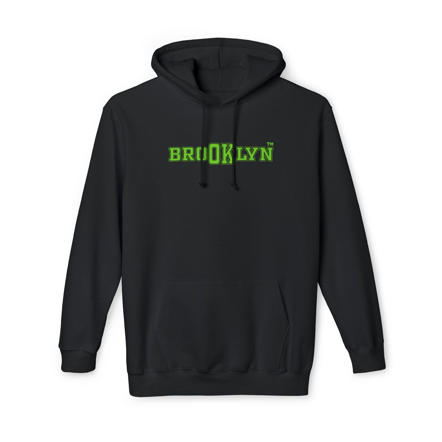 Ok Brooklyn's Unisex Hooded Sweatshirt, Made in US