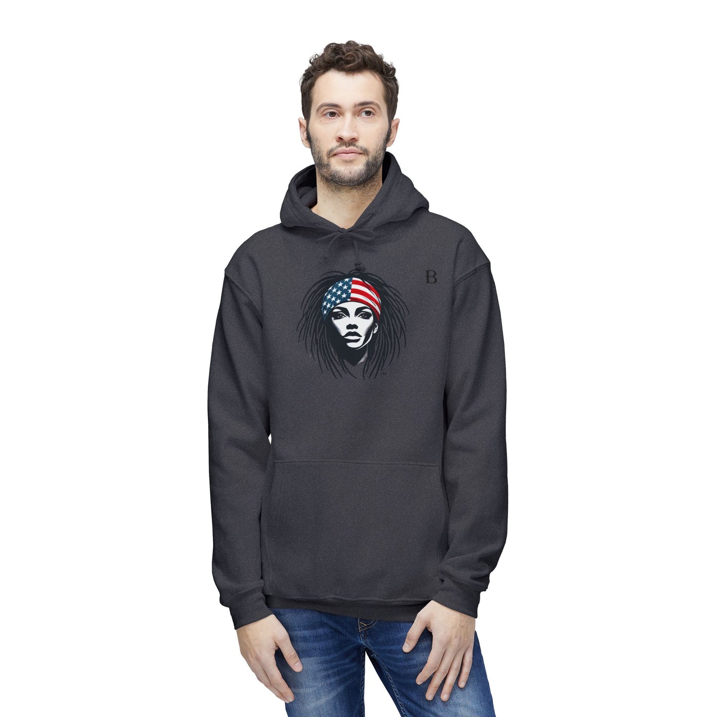 Begetter's Unisex Hooded Sweatshirt, Made in US