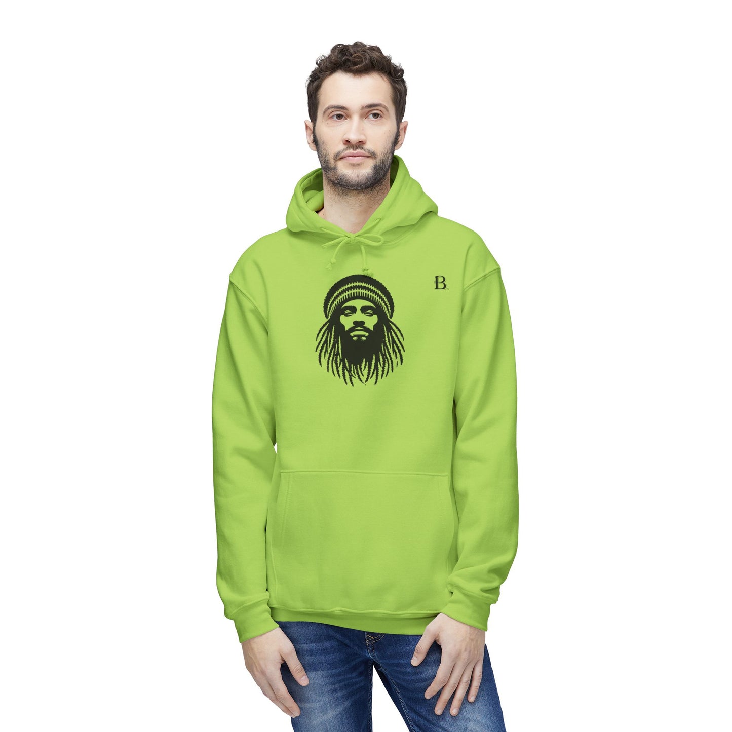 Begetter's Unisex Hooded Sweatshirt, Made in US