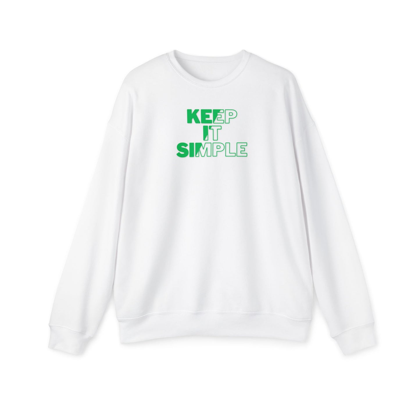 Begetter's Unisex Drop Shoulder Sweatshirt - Keep It Simple