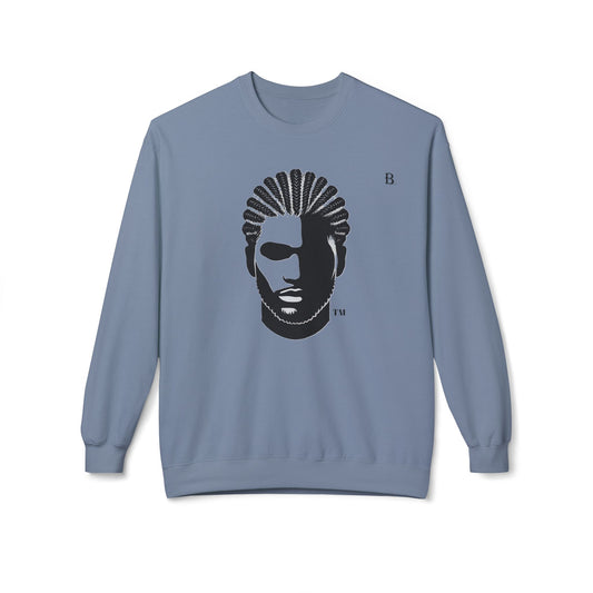 Begetter's Unisex Midweight Softstyle Fleece Crewneck Sweatshirt