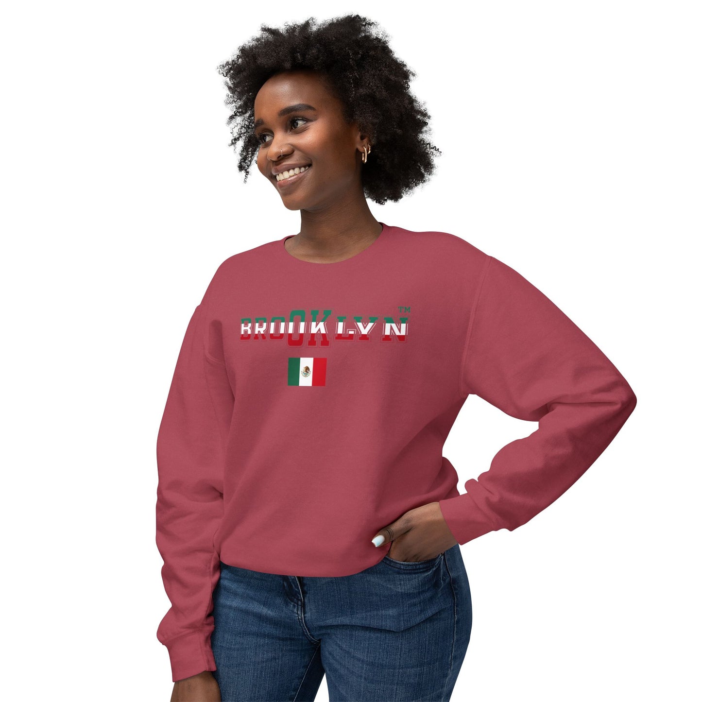 Mexico Unisex Lightweight Crewneck Sweatshirt