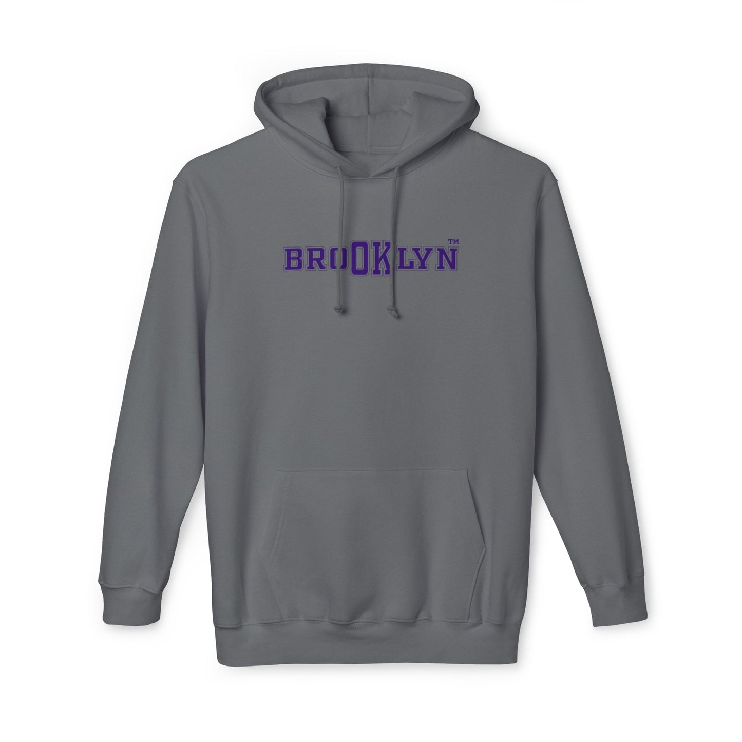 Ok Brooklyn's Unisex Hooded Sweatshirt, Made in US