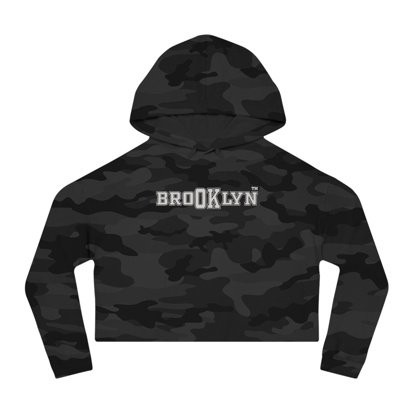 Ok Brooklyn's Women’s Cropped Hooded Sweatshirt