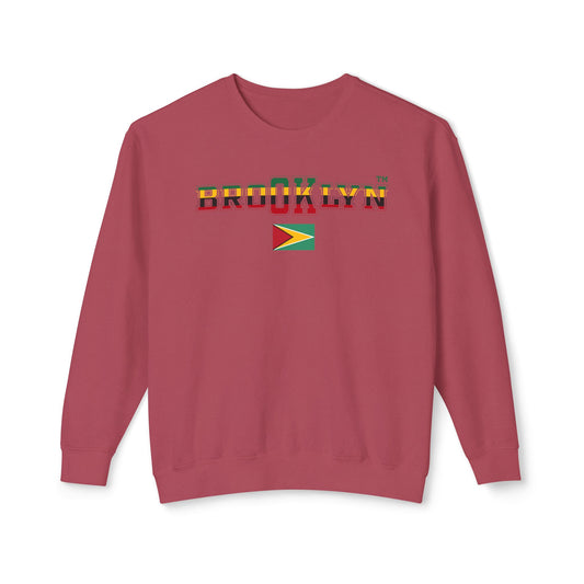 Guyana Unisex Lightweight Crewneck Sweatshirt