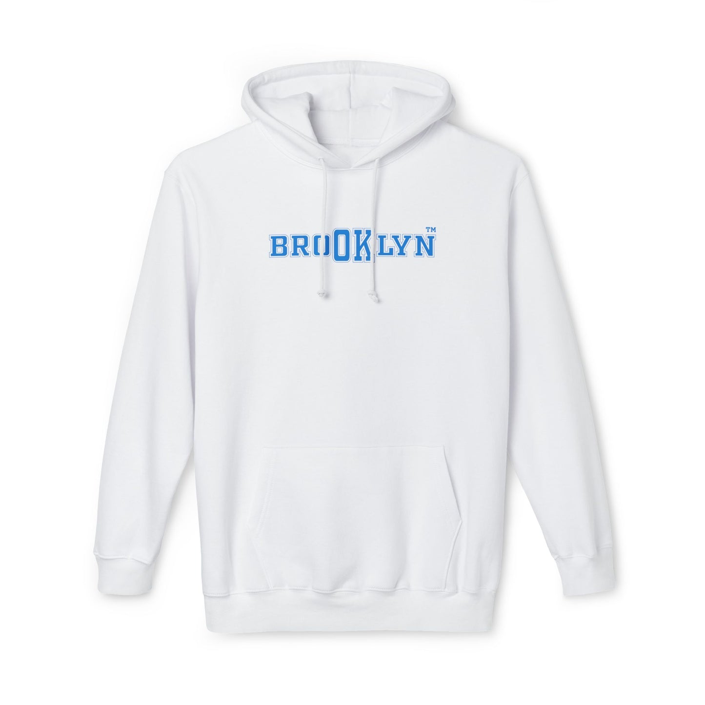 Ok Brooklyn's Unisex Hooded Sweatshirt, Made in US