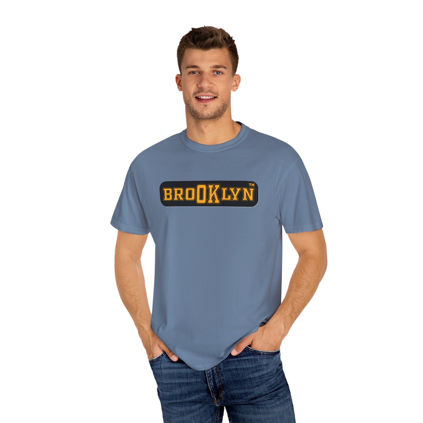 Ok Brooklyn Unisex Garment-Dyed T-shirt (OKBSLY)