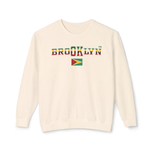 Guyana Unisex Lightweight Crewneck Sweatshirt