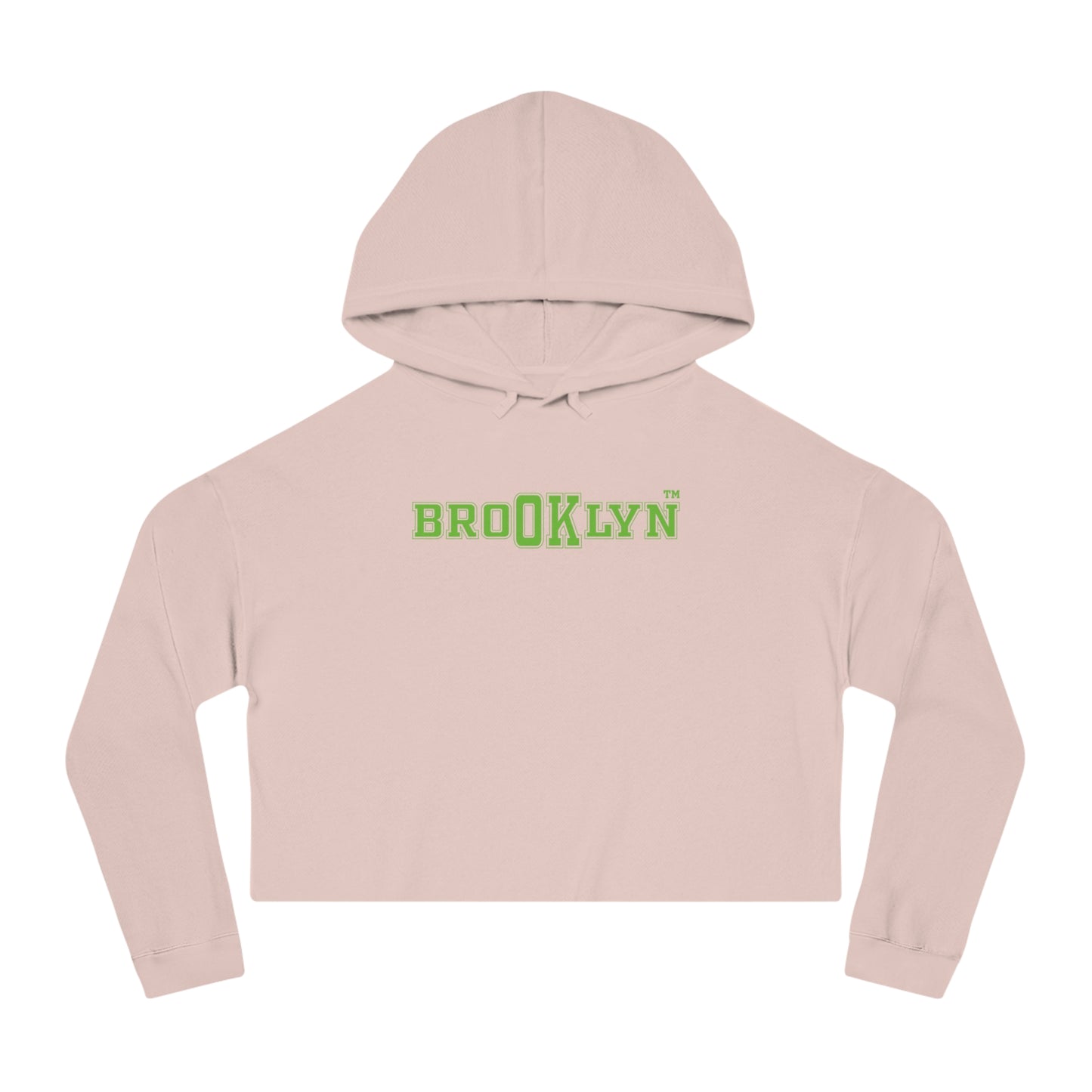 Ok Brooklyn's Women’s Cropped Hooded Sweatshirt