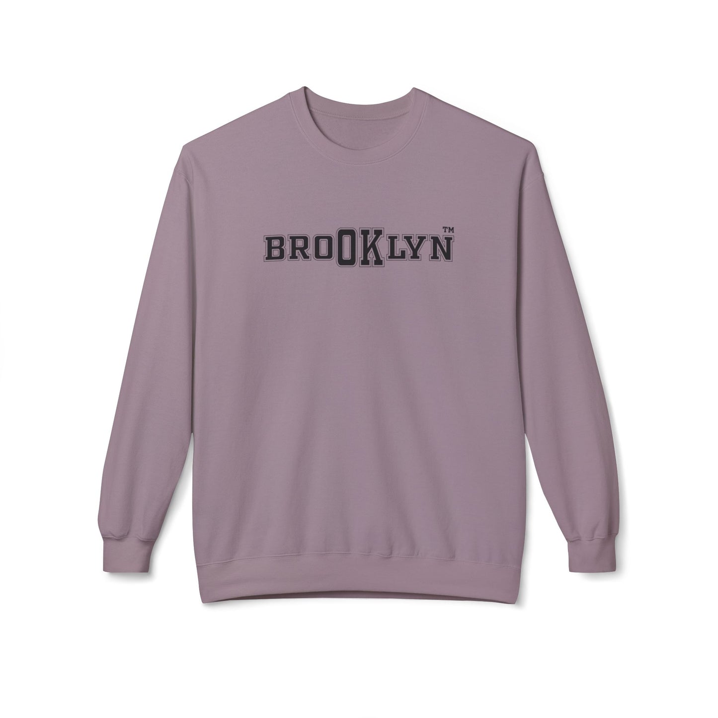 Ok Brooklyn's Unisex Midweight Softstyle Fleece Crewneck Sweatshirt