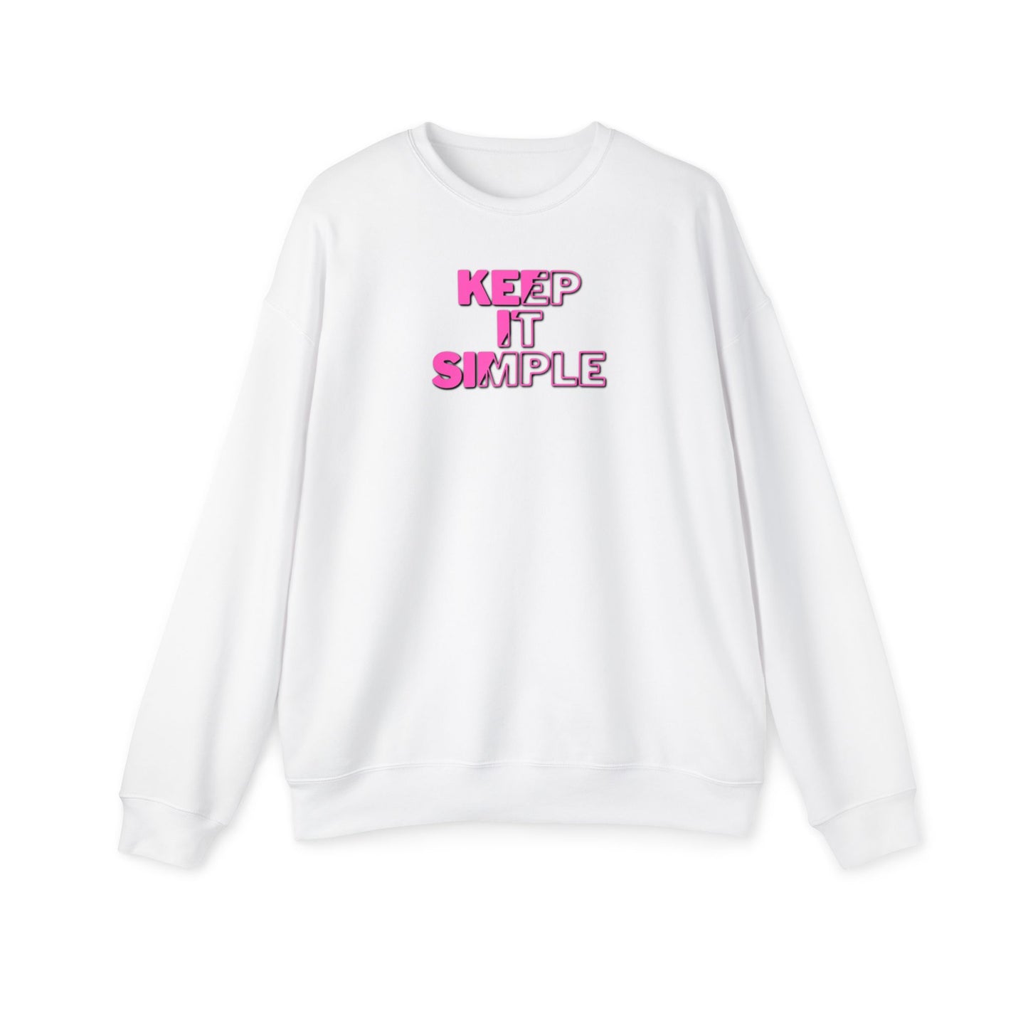 Begetter's Unisex Drop Shoulder Sweatshirt - Keep It Simple