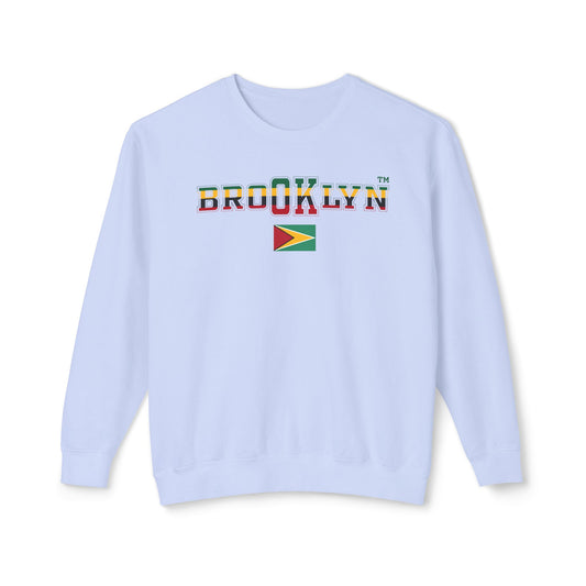 Guyana Unisex Lightweight Crewneck Sweatshirt