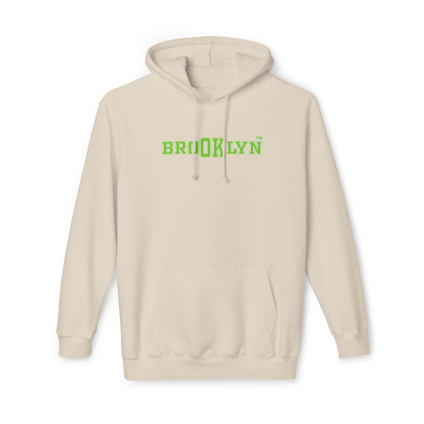 Ok Brooklyn's Unisex Hooded Sweatshirt, Made in US