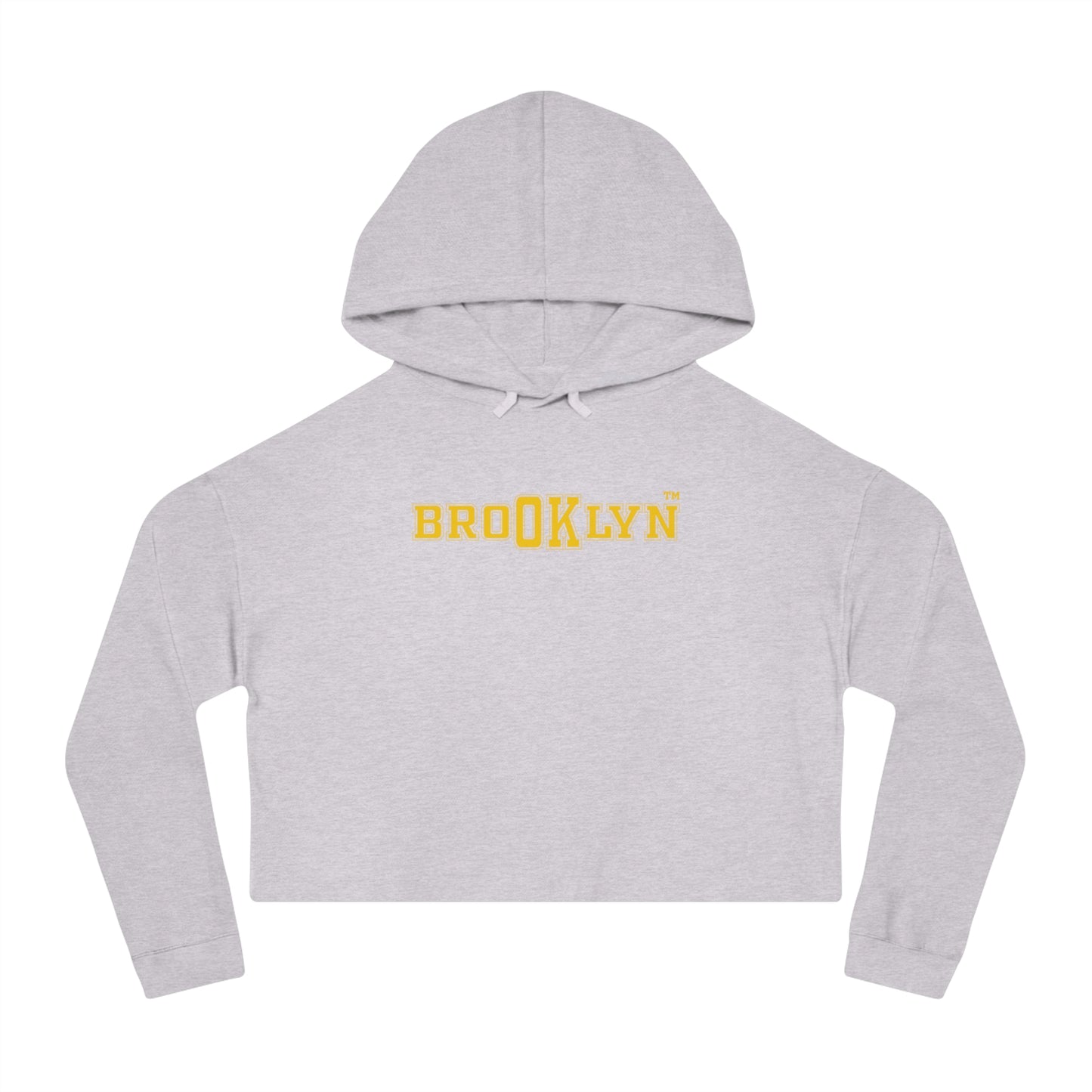 Ok Brooklyn's Women’s Cropped Hooded Sweatshirt