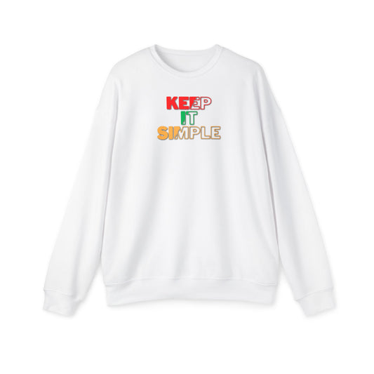Begetter's Unisex Drop Shoulder Sweatshirt - Keep It Simple