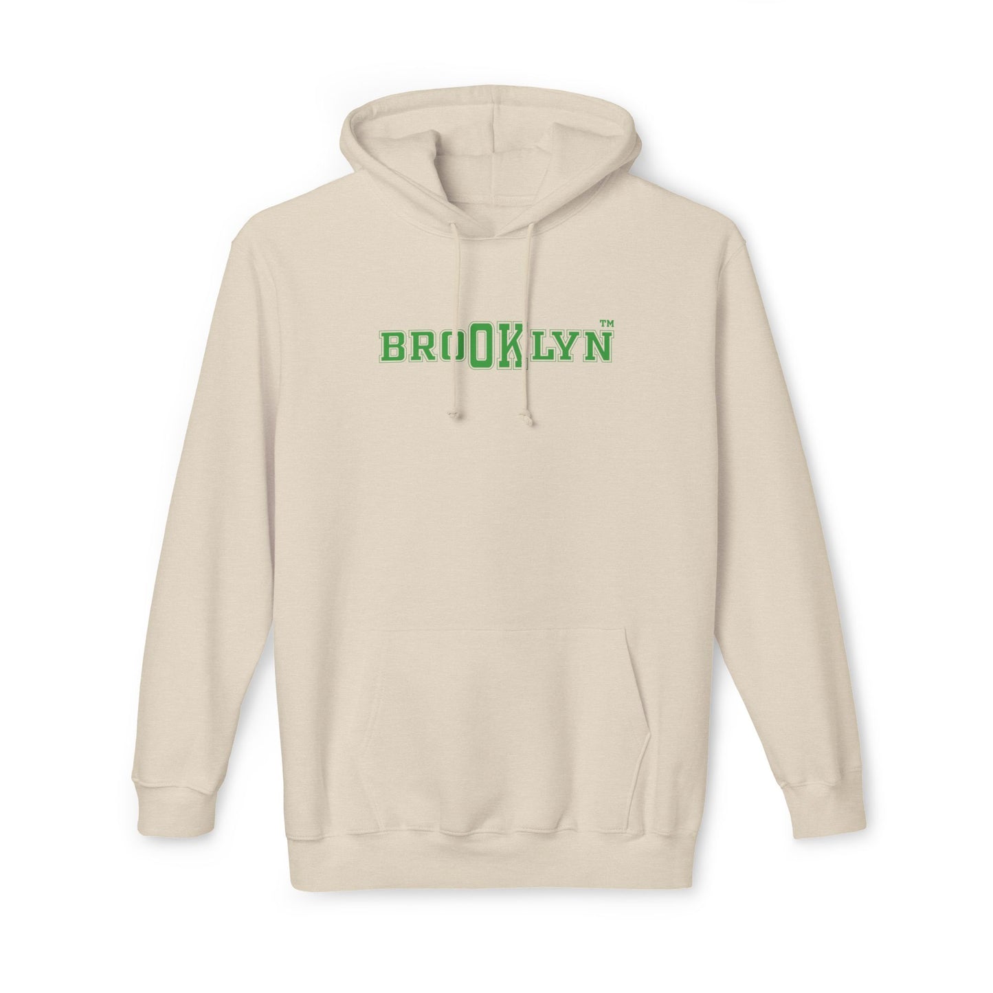 Ok Brooklyn's Unisex Hooded Sweatshirt, Made in US