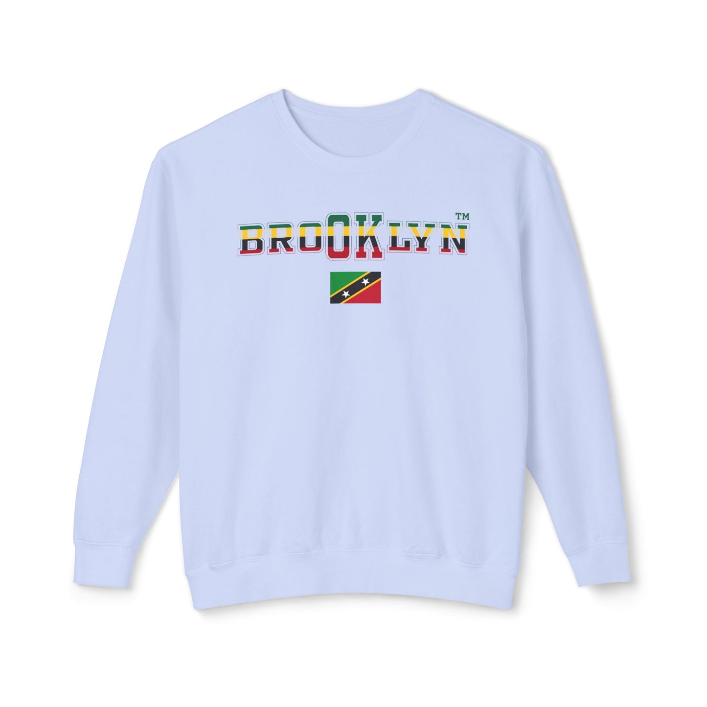 St. Kitts and Nevis Unisex Lightweight Crewneck Sweatshirt