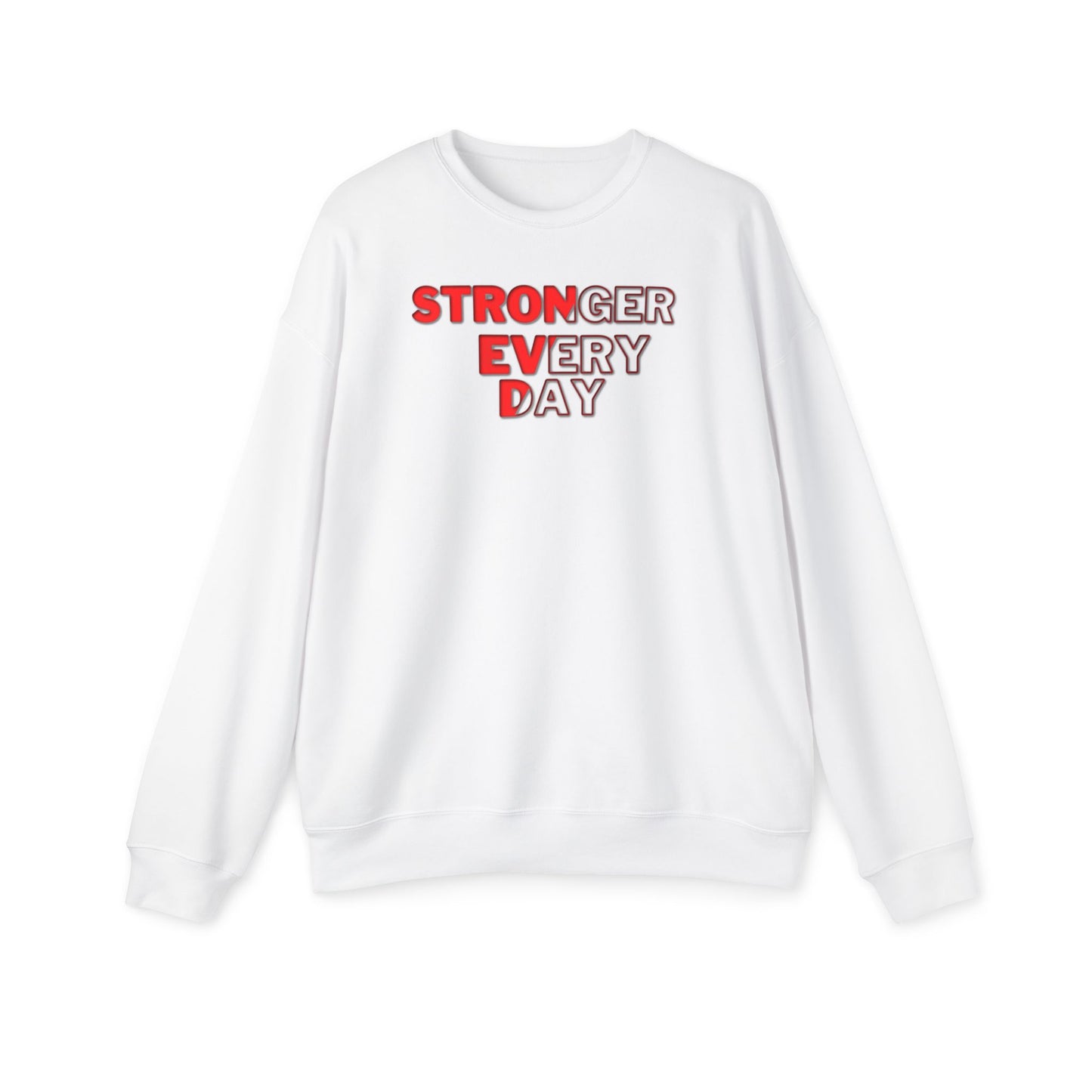 Begetter's Unisex Drop Shoulder Sweatshirt - Stronger Every Day