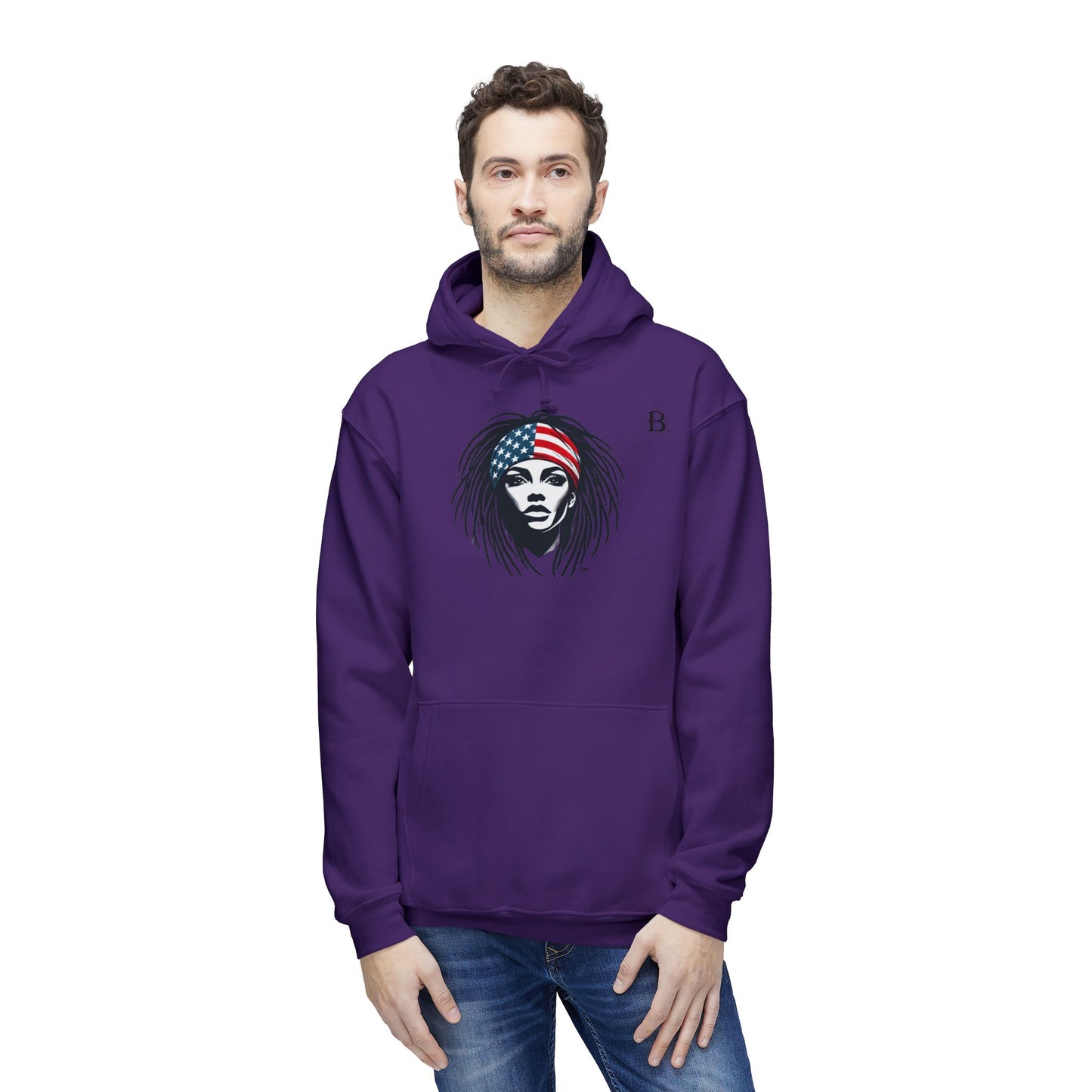 Begetter's Unisex Hooded Sweatshirt, Made in US