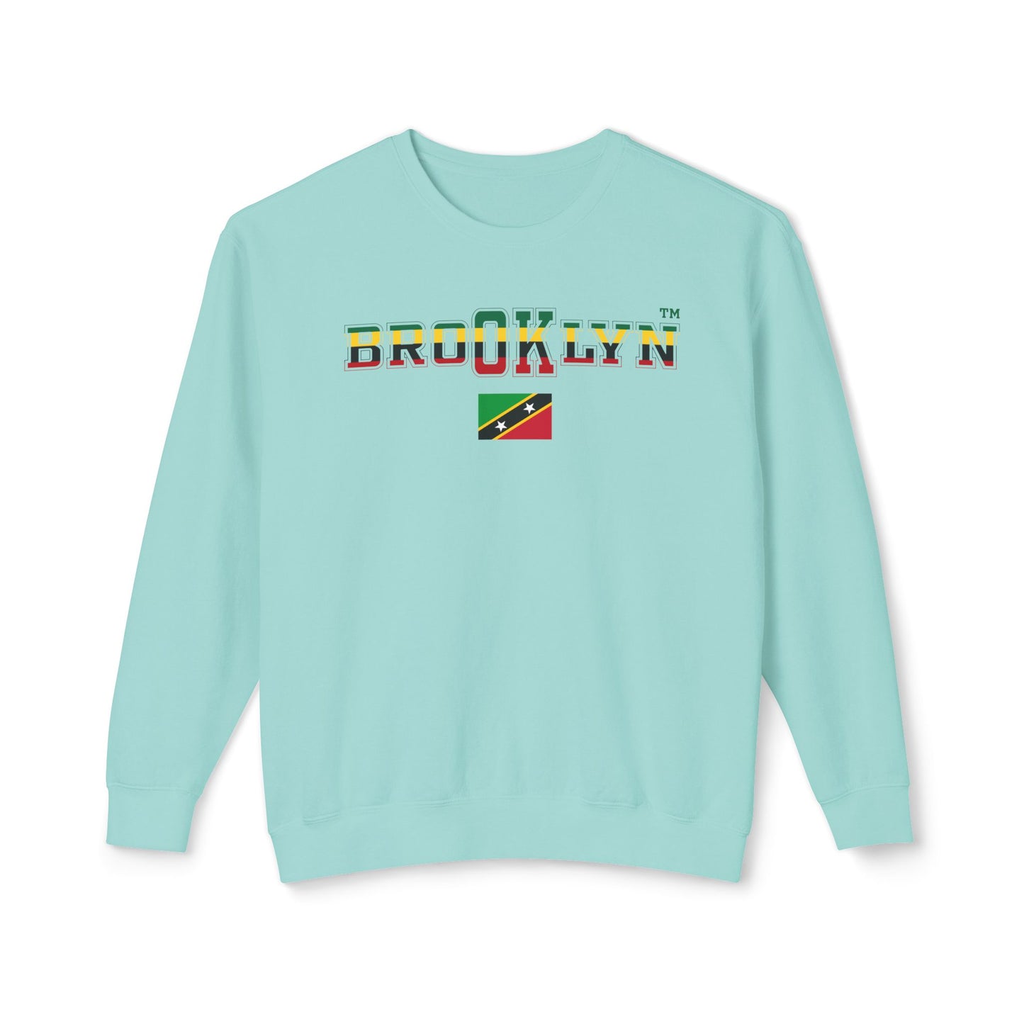 St. Kitts and Nevis Unisex Lightweight Crewneck Sweatshirt