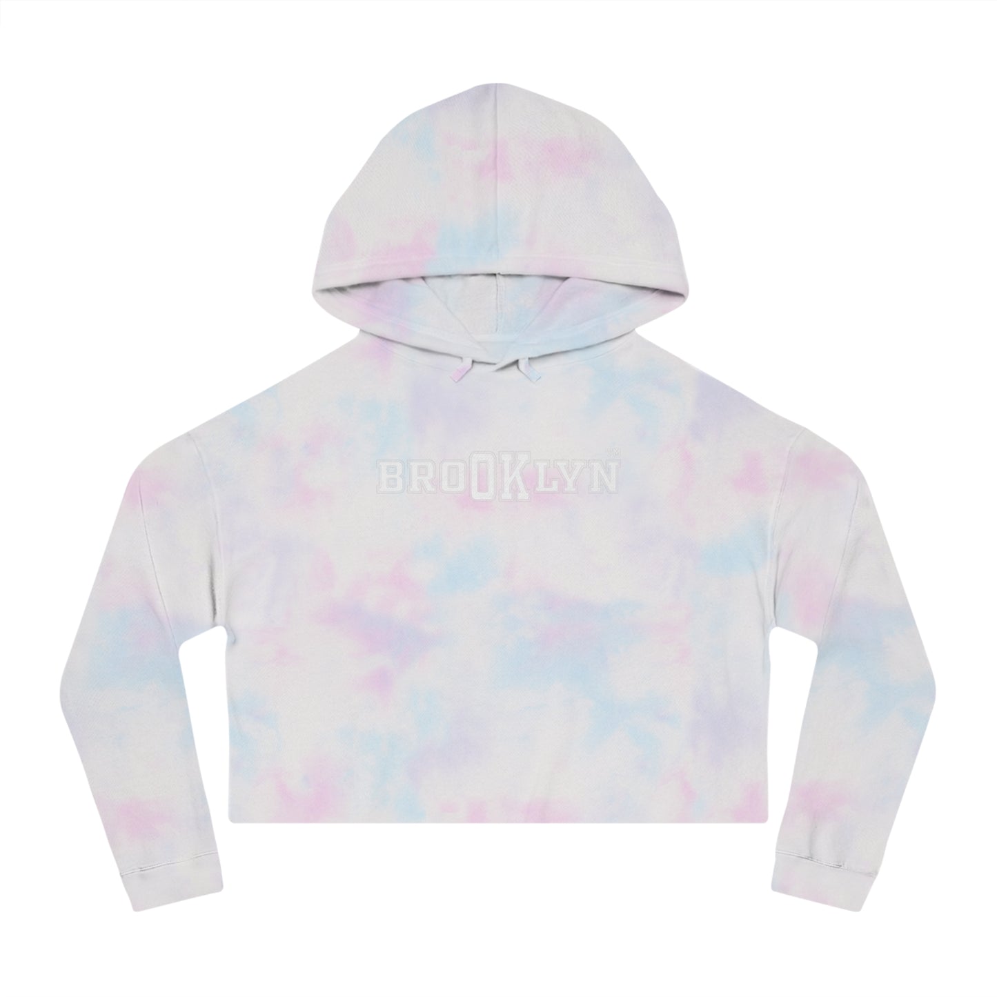 Ok Brooklyn's Women’s Cropped Hooded Sweatshirt