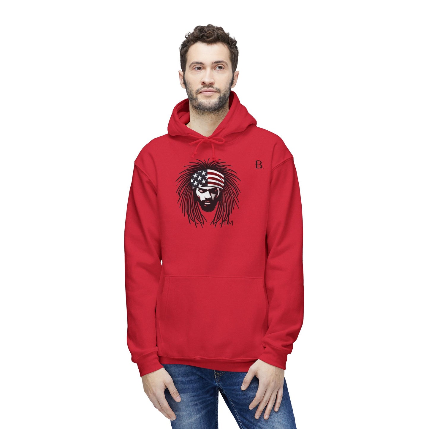 Begetter's Unisex Hooded Sweatshirt, Made in US