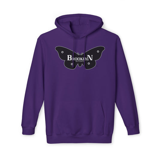 Brooklyn Butterfly Unisex Hooded Sweatshirt, Made in US