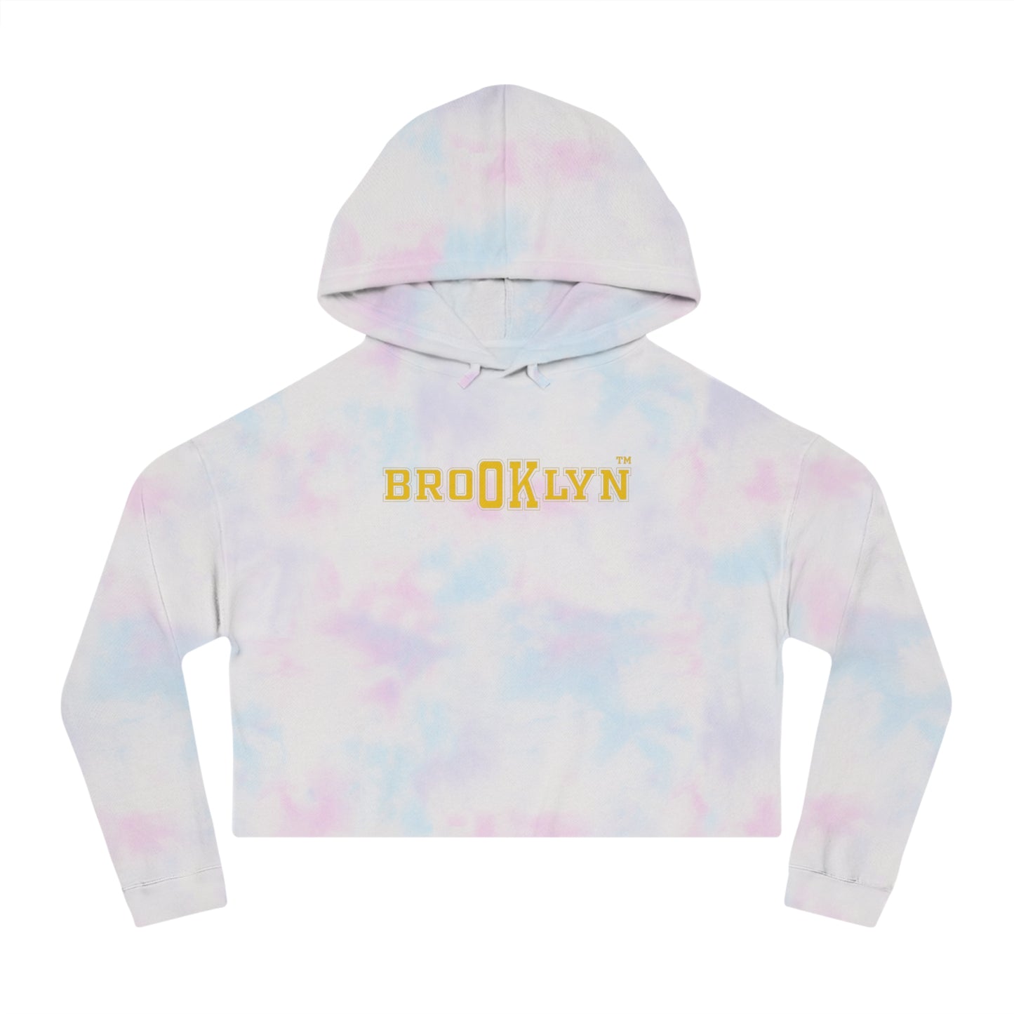 Ok Brooklyn's Women’s Cropped Hooded Sweatshirt