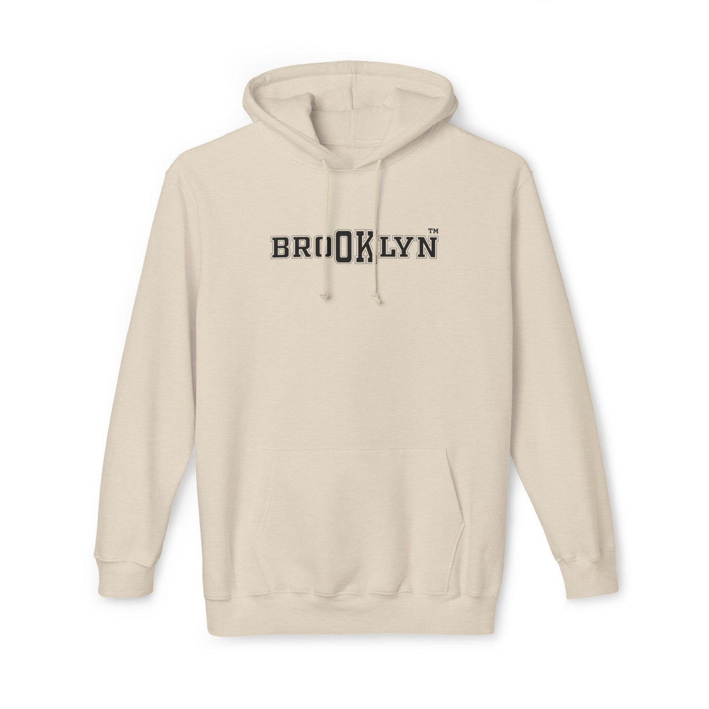 Ok Brooklyn's Unisex Hooded Sweatshirt, Made in US