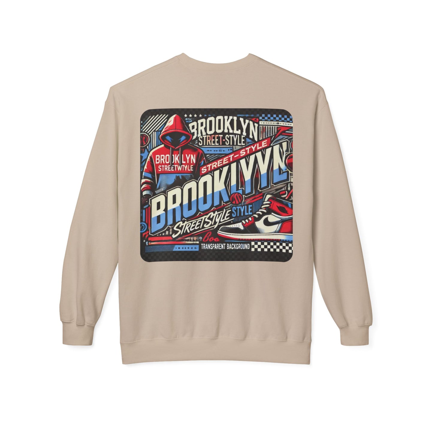 Ok Brooklyn's Unisex Midweight Softstyle Fleece Crewneck Sweatshirt